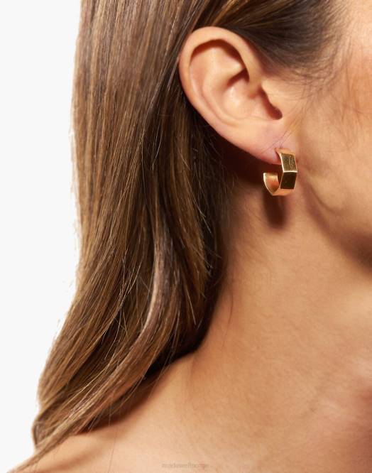 Madewell smykker messing kvinner odette grande verrou hoops 260F2070