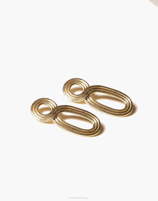 Madewell smykker messing kvinner odette linnea øredobber 260F2075