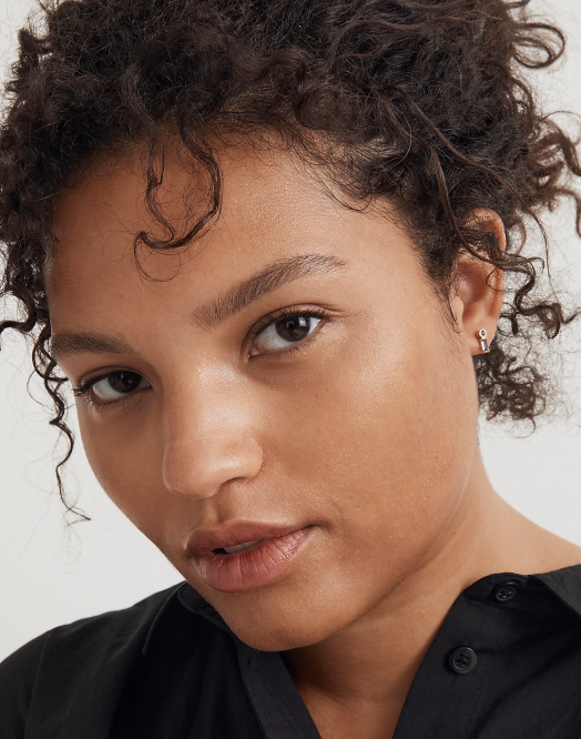 Madewell smykker regnbue multi kvinner tennissamlingen baguette krystall stable øredobber 260F853