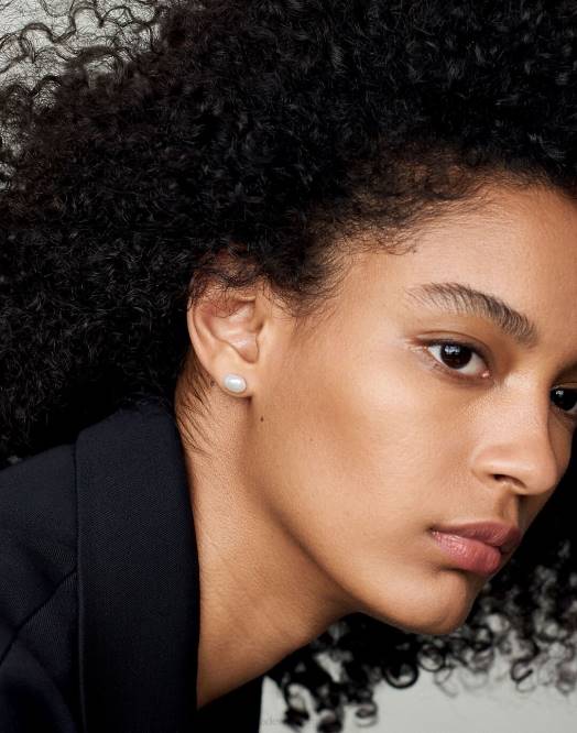 Madewell smykker sølv kvinner agmes perlestenger 260F1172