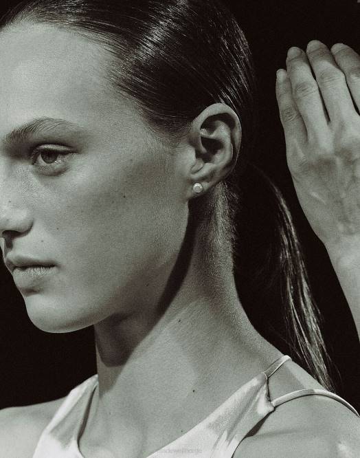 Madewell smykker sølv kvinner agmes perlestenger 260F1172