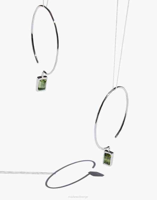 Madewell smykker sølv kvinner muns laguna øredobber 260F2007