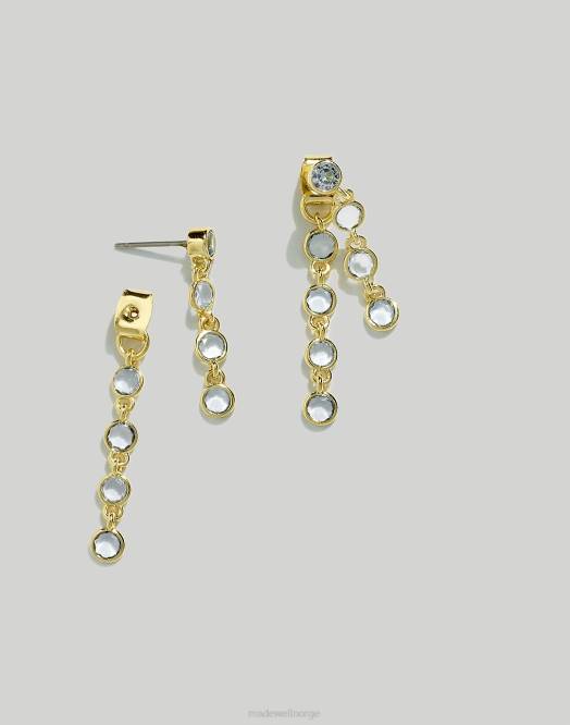 Madewell smykker skumring peri kvinner stablet stein øredobber 260F889