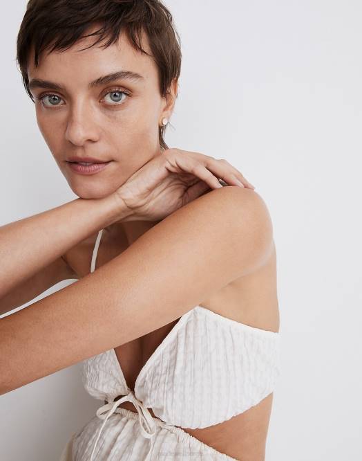 Madewell smykker vintage gull kvinner ørepynt med perle østers 260F894