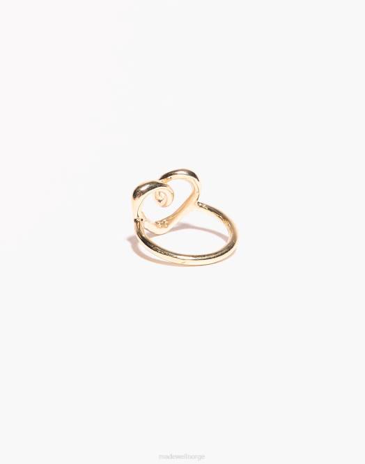 Madewell smykker gull kvinner odette leona ring 260F2055