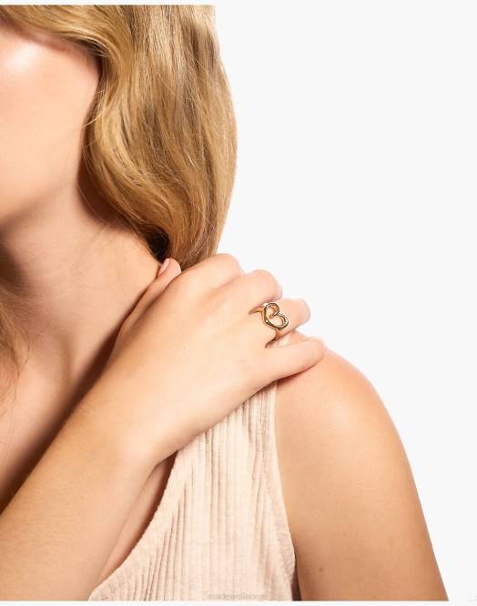 Madewell smykker gull kvinner odette leona ring 260F2055