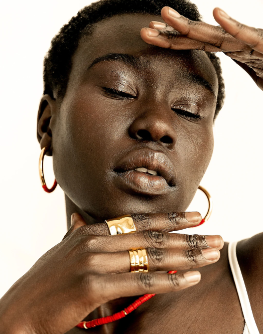 Madewell smykker gull kvinner soko maji stableringer 260F2251