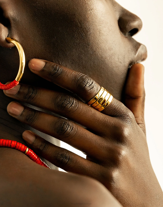 Madewell smykker gull kvinner soko maji stableringer 260F2251