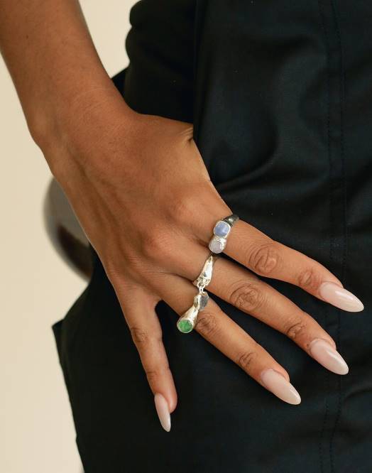 Madewell smykker multi kvinner cled duo skulpturring 260F1802