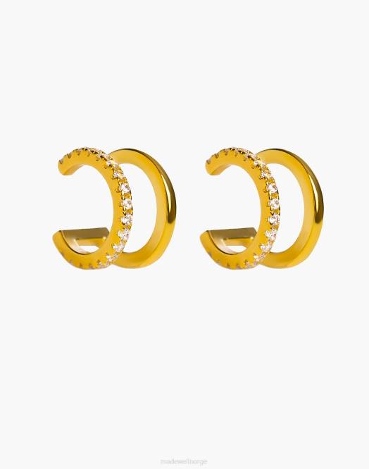 Madewell tilbehør gull kvinner tseajewelry flow cuff 260F1286