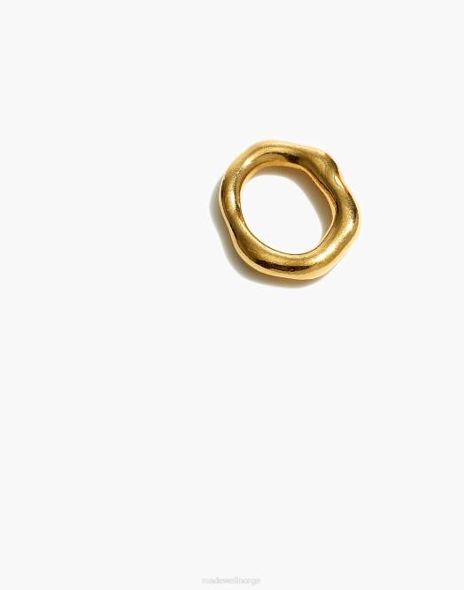 Madewell smykker gull kvinner nashira arno vermeil dam link sjarm 260F1524