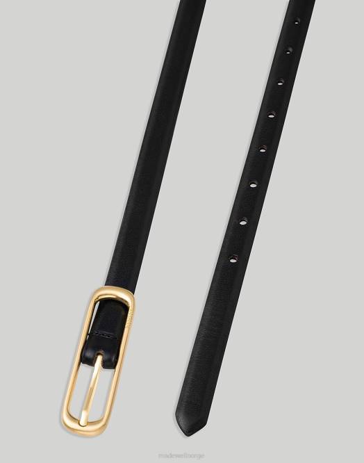 Madewell tilbehør svart kvinner sancia zaria-beltet 260F2202