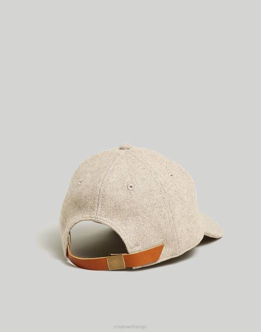 Madewell tilbehør forvitret betong kvinner baseballcaps i ullblanding 260F793