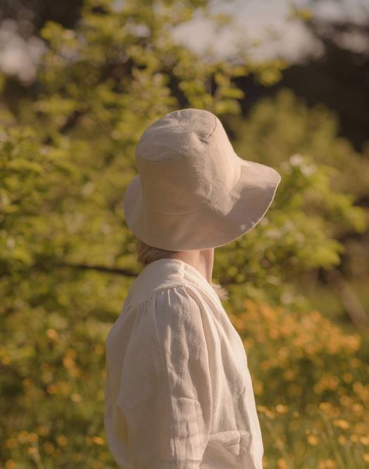 Madewell tilbehør naturlig kvinner mye kort lerretshatt 260F2230