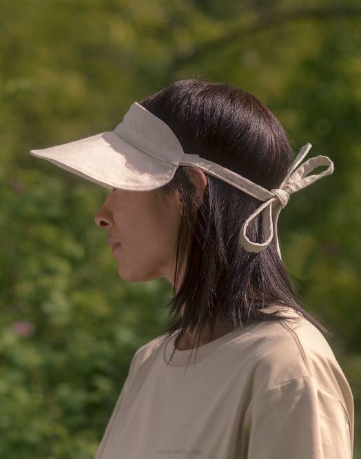 Madewell tilbehør naturlig kvinner mye lerretsvisir 260F2232