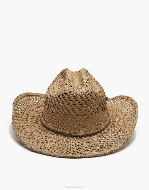 Madewell tilbehør naturlig kvinner wyeth jessica stråhatt 260F2435