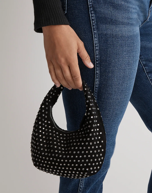 Madewell tilbehør ekte svart kvinner minibagen 260F637