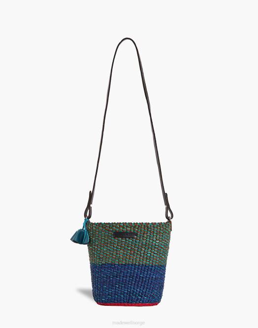 Madewell tilbehør multi kvinner aaks lame demi bag 260F1162
