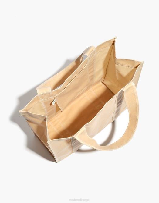 Madewell tilbehør smaragd kvinner mye vokset lerretsveske 260F2225