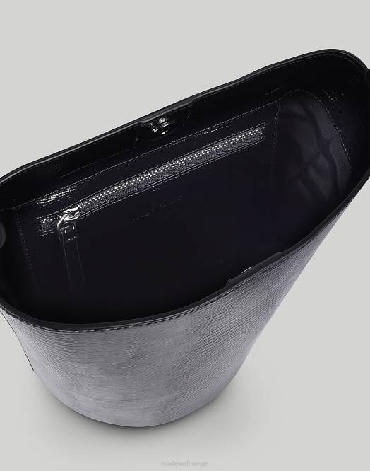 Madewell tilbehør svart multi kvinner hyer varer luksus konvertibel bøtteveske 260F1602