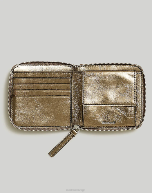 Madewell tilbehør tinn multi kvinner den essensielle lommeboken med glidelås 260F689