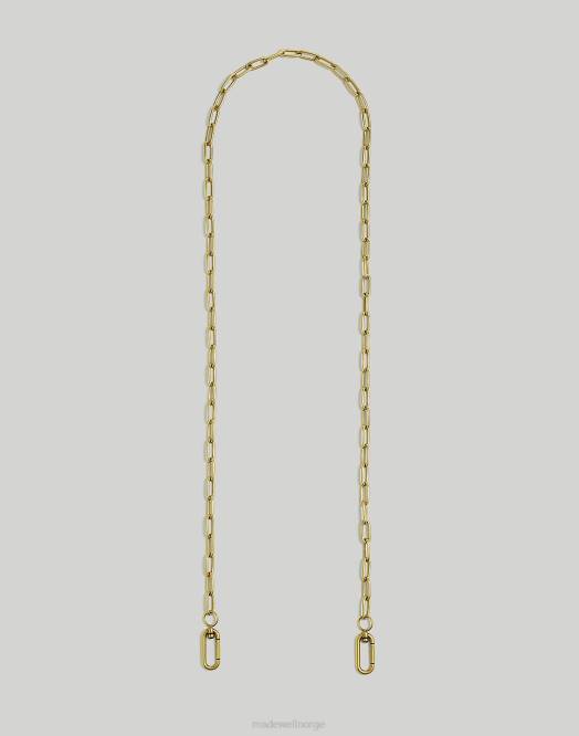 Madewell tilbehør vintage gull kvinner crossbody bagremmen: tynn kjedeutgave 260F641