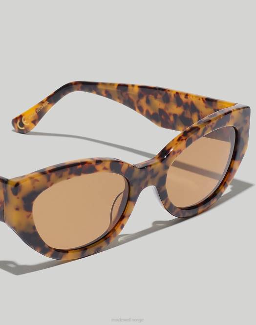 Madewell tilbehør svart kull kvinner demmera solbriller 260F1034