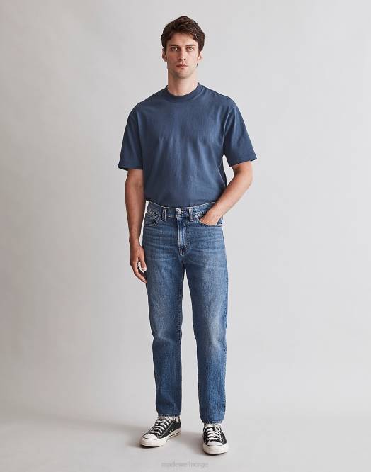 Madewell klær banwell vask menn avslappede taper jeans 260F171