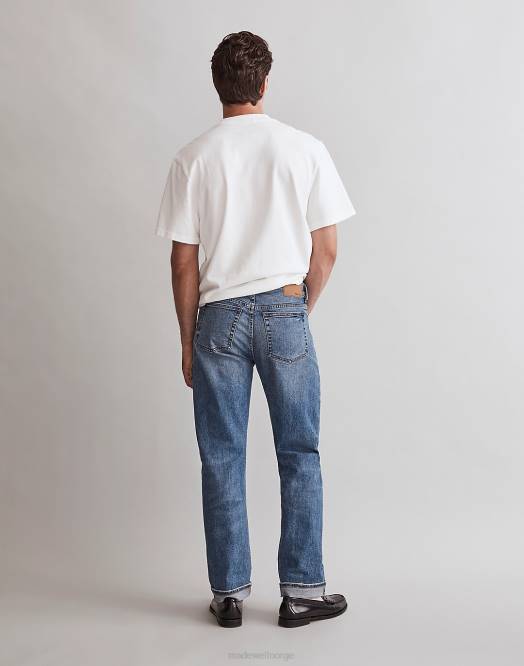Madewell klær barrington vask menn 1991-jeansen med rett ben 260F137