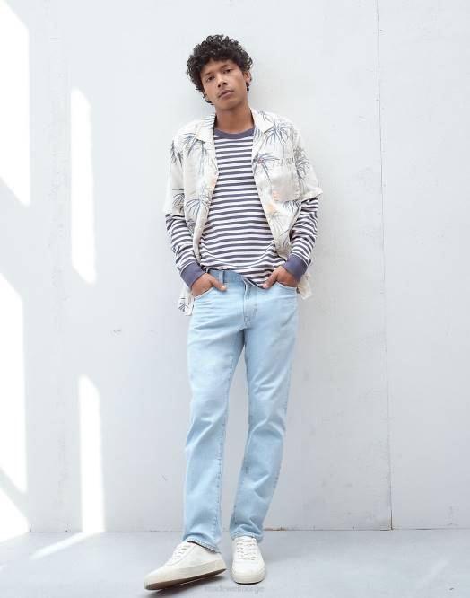 Madewell klær becklow vask menn vintage taper jeans 260F178