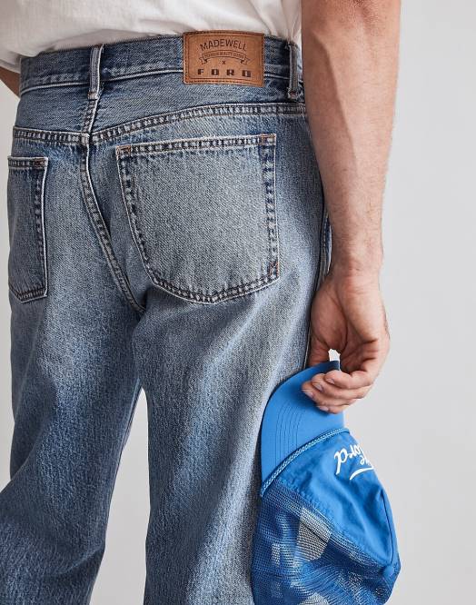 Madewell klær bronco menn ford 1991 jeans med rette ben 260F474