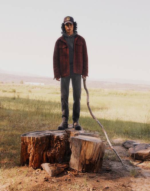 Madewell klær claybrook vask menn slanke jeans 260F191