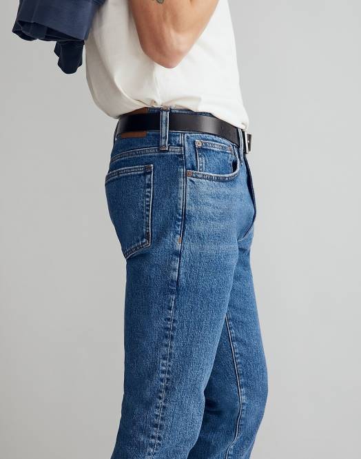 Madewell klær connor vask menn atletisk slim jeans: coolmax denim utgave 260F158