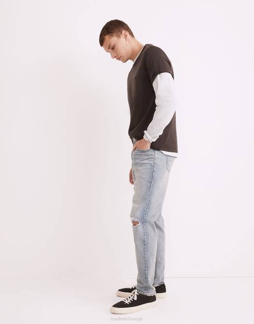 Madewell klær corlett vask menn avslappede taper jeans 260F176