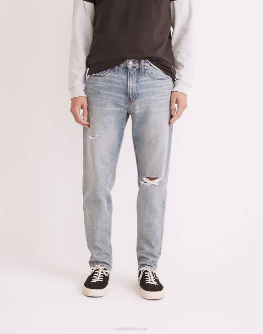 Madewell klær corlett vask menn avslappede taper jeans 260F176