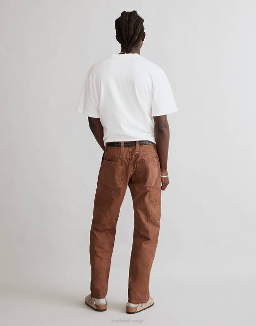 Madewell klær fôr menn avslappede rette arbeidsbukser 260F224