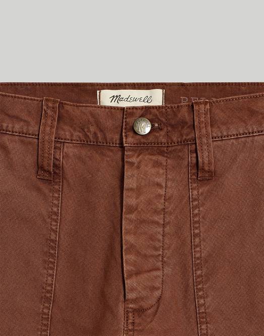 Madewell klær fôr menn avslappede rette arbeidsbukser 260F224