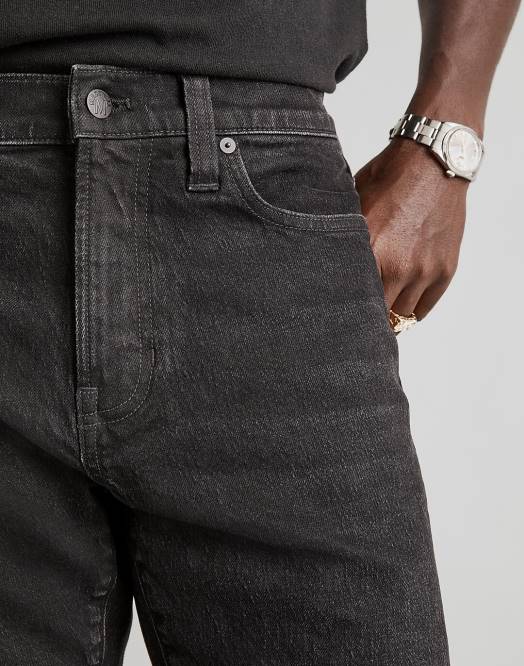 Madewell klær fairport vask menn atletiske slim jeans 260F147