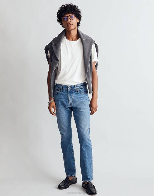 Madewell klær freemont vask menn slanke jeans 260F614