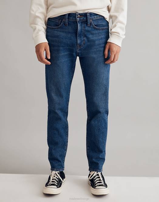 Madewell klær lyford vask menn avslappede taper jeans 260F177