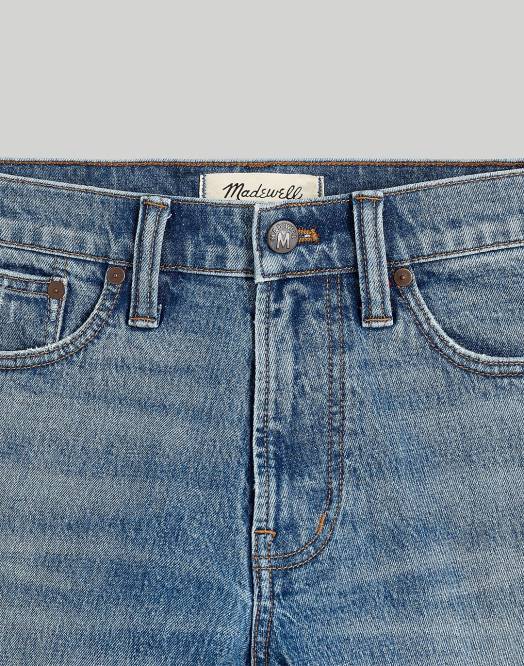 Madewell klær marcey vask menn atletiske slim jeans 260F152