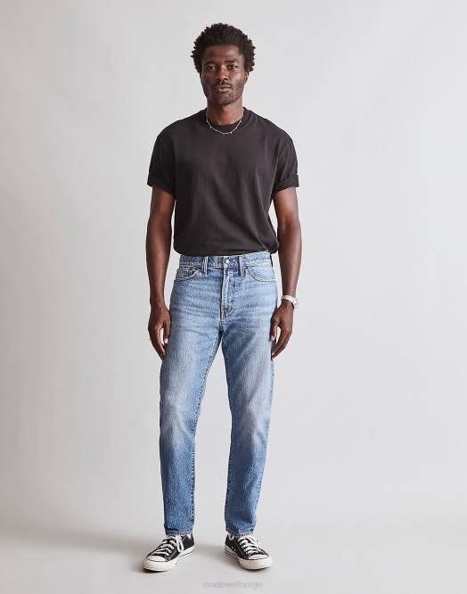 Madewell klær marcey vask menn avslappede taper jeans 260F169