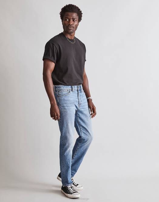 Madewell klær marcey vask menn avslappede taper jeans 260F169