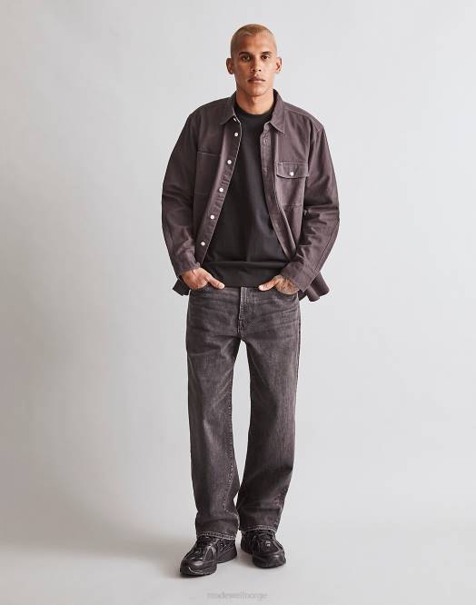 Madewell klær munson vask menn de løse rette jeansene fra 1991 260F129