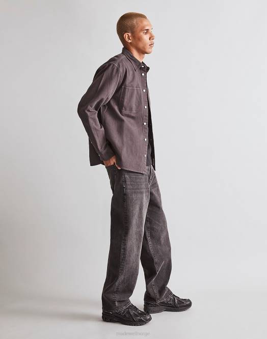 Madewell klær munson vask menn de løse rette jeansene fra 1991 260F129