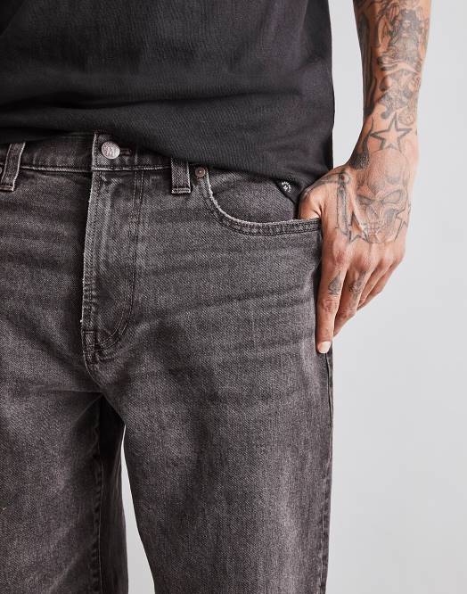 Madewell klær munson vask menn de løse rette jeansene fra 1991 260F129