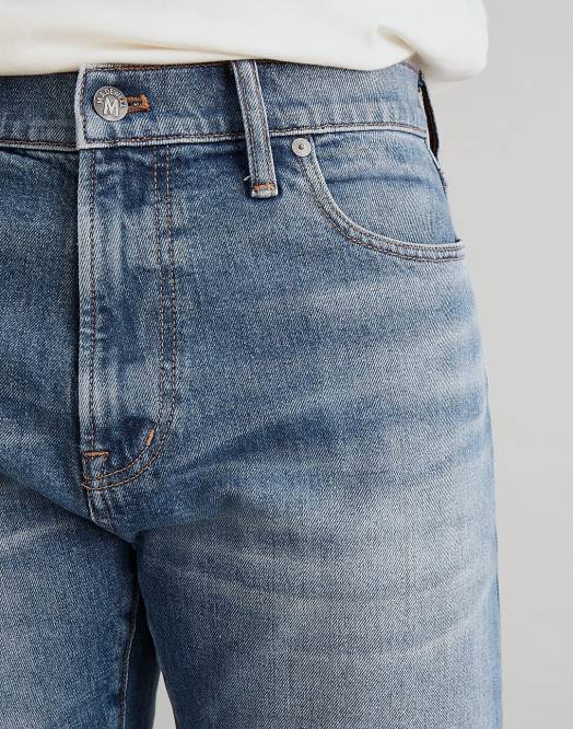Madewell klær norwood vask menn 1991-jeansen med rett ben 260F138