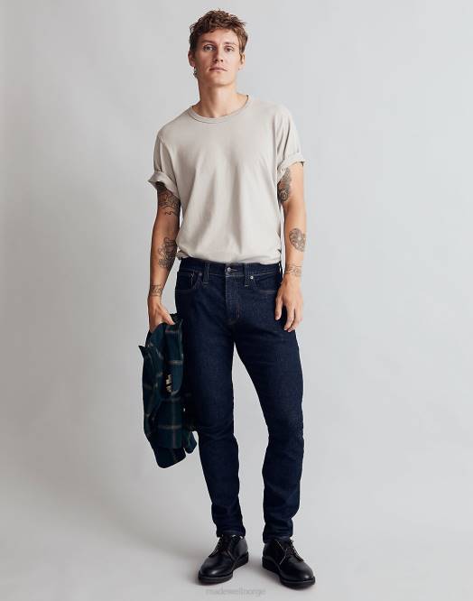Madewell klær skylle vask menn atletiske slim jeans 260F153