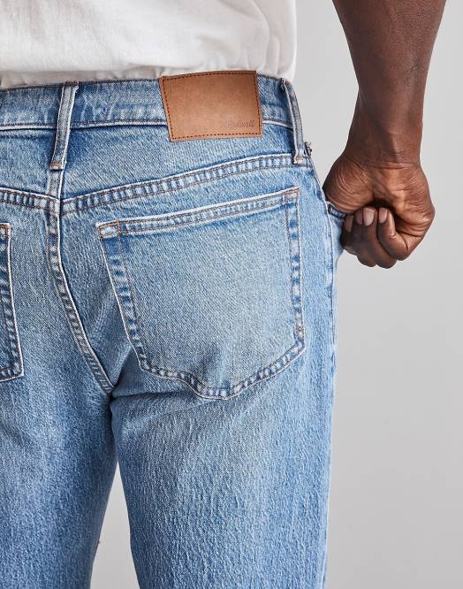 Madewell klær storlandsvask menn jeansen med rette ben fra 1991 260F133