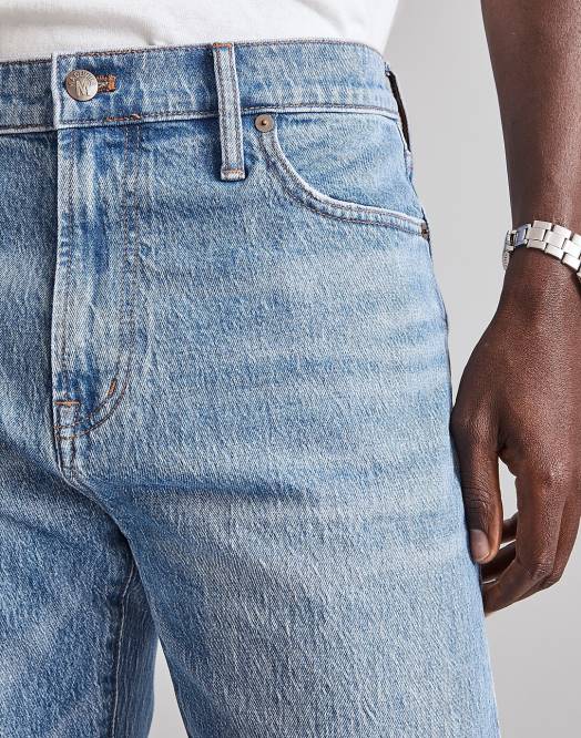 Madewell klær storlandsvask menn jeansen med rette ben fra 1991 260F133